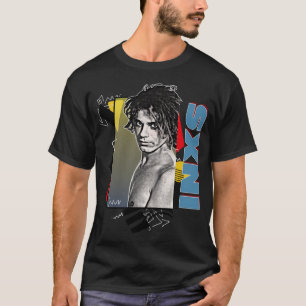 Camiseta INXS Estimulada retroativa dos anos 80