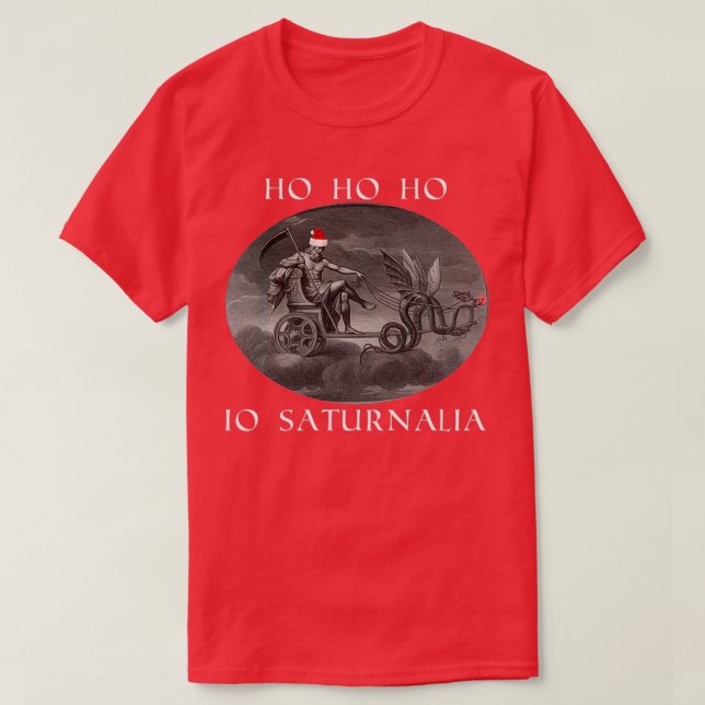 Camiseta Io Saturnalia (Frente do Design)
