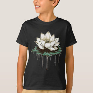 Camiseta Ioga Botânico Lótus Espiritual