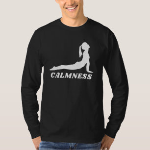 Camiseta Ioga Calma Possui Exercícios De Meditação Yogis In