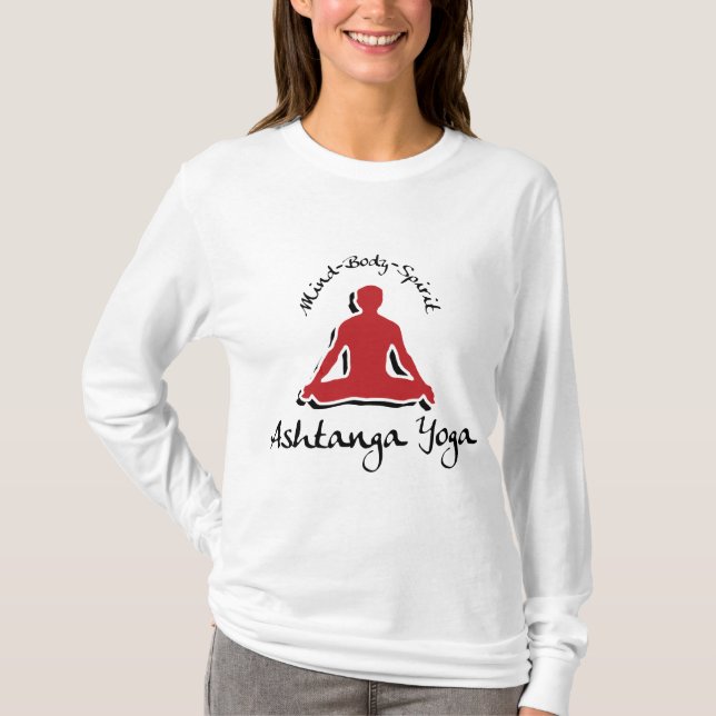 Camiseta Ioga de Ashtanga (Frente)