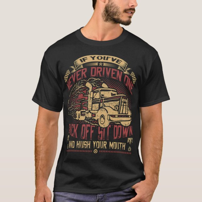 Camiseta Ioga de caminhão (Frente)