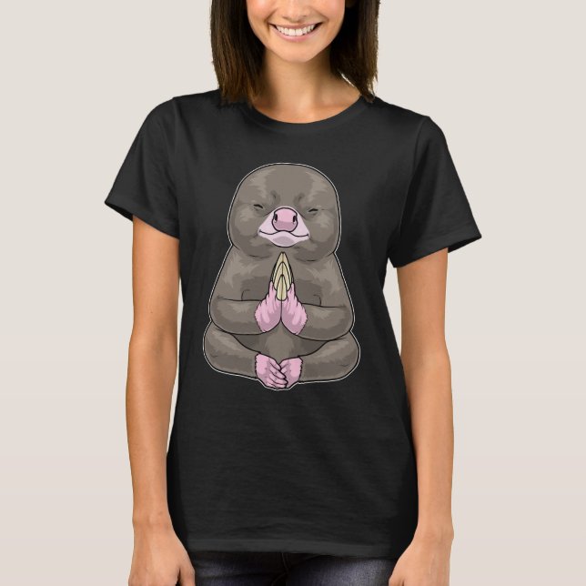 Camiseta Ioga de Mole Fitness Meditação (Frente)