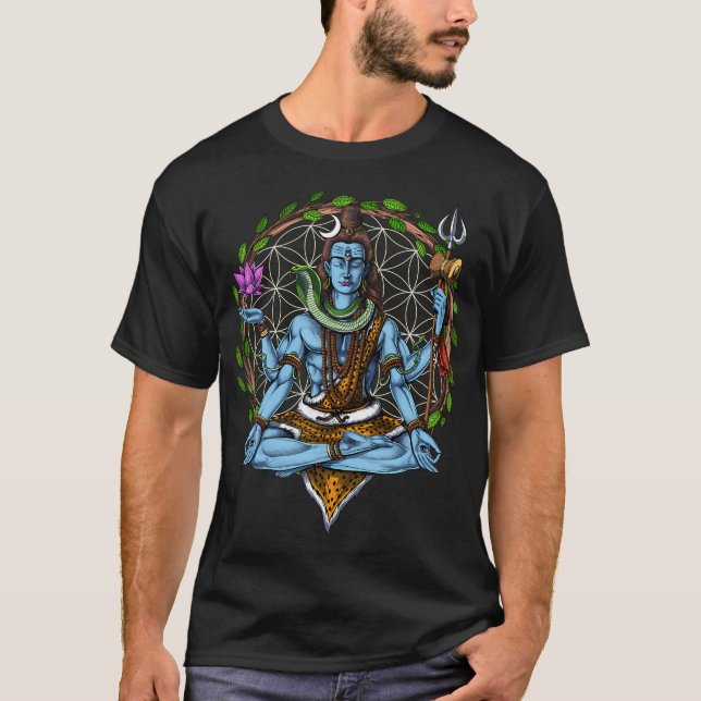 Camiseta Ioga do Senhor Shiva (Frente)