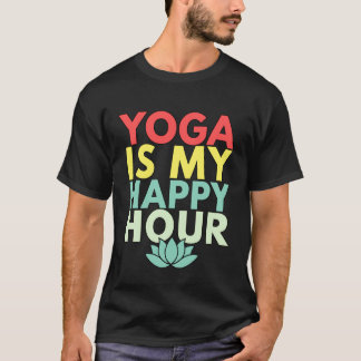 Camiseta Ioga é Minha Hora Feliz