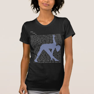 Camiseta Ioga e Pilates do movimento--Adjetivos da ioga