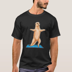 Camiseta Ioga Fitness Esportes Suricata