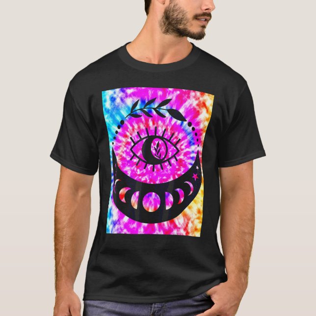 Camiseta Ioga Namaste Lua Amarra Morre Olho de Buda (Frente)