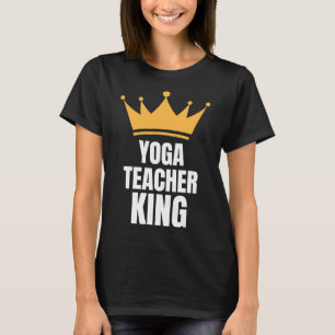 Camiseta Ioga Professor King Perfect Birthday Ideia