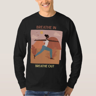Camiseta Ioga Respira Respirando