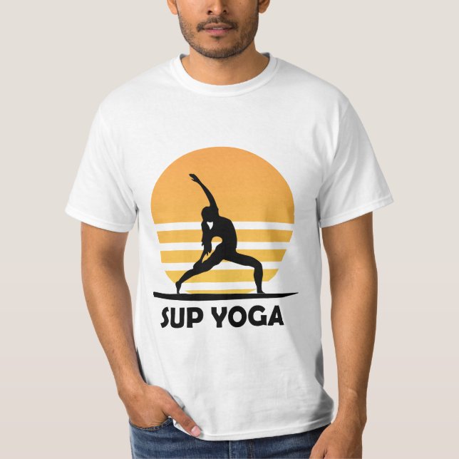 Camiseta Ioga SUP Passa Para Cima (Frente)