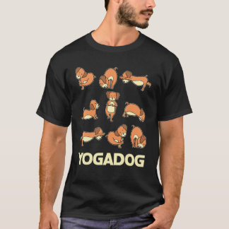 Camiseta Iogadog Dose Dogmotif Meditação Acro Hatha Yo