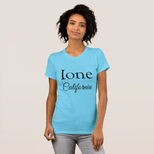Camiseta Ione California name of city gold country