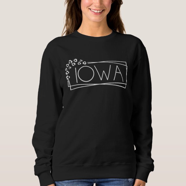 Camiseta Iowa Estado dos EUA (Frente)