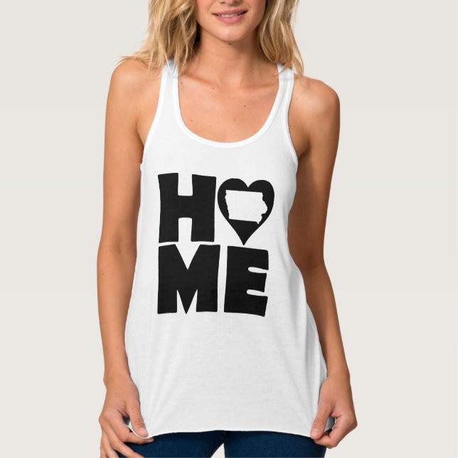Camiseta Iowa Home Heart State Tees (Frente)