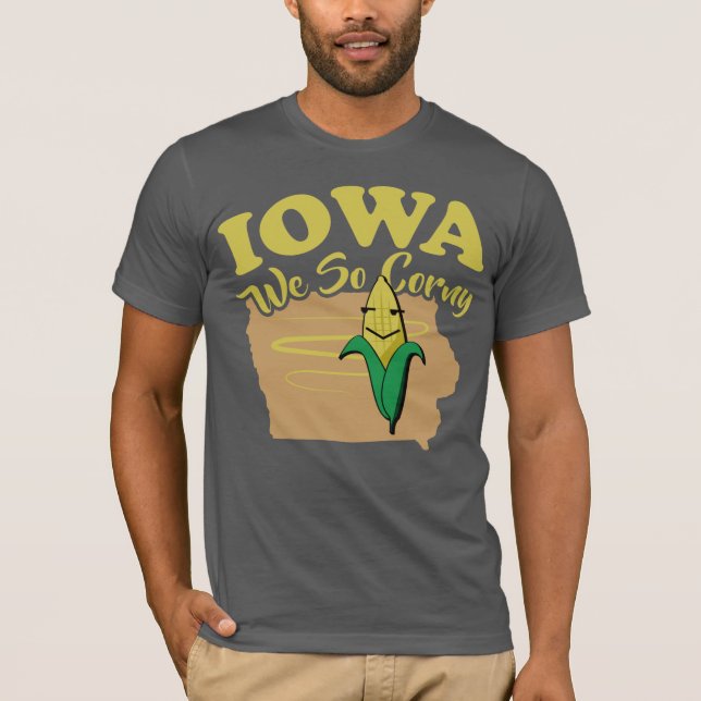Camiseta Iowa nós tão foleiros (Frente)