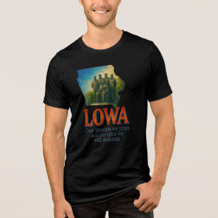Camiseta Iowa "Our Liberdades We Prize" T-Shirt...