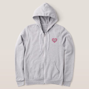 Camiseta Iowa Pink Fade Heart - Big Love