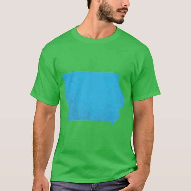 Camiseta Iowa Superdimensionado 7 (Frente)