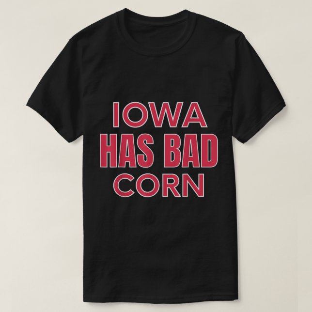 Camiseta Iowa Tem Má Milha (Frente do Design)