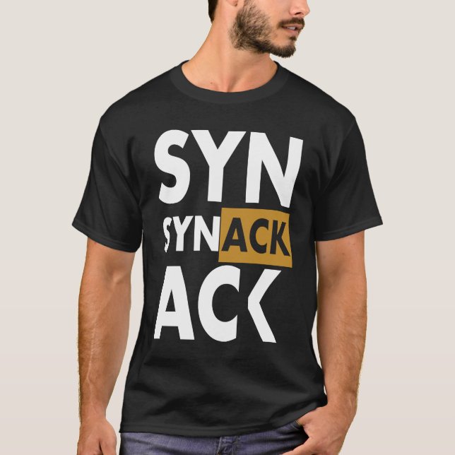 Camiseta IP TCP de Admin de Rede para Nerd de TI (Frente)