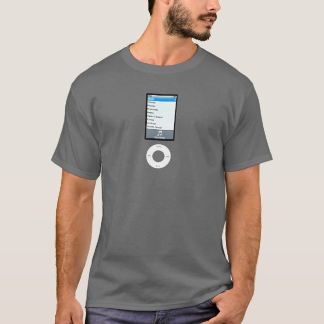 Camiseta iPod Nano - 1000 Músicas (Frente)