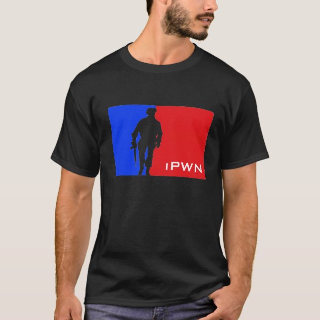 Camiseta iPWN Noobs (Frente)