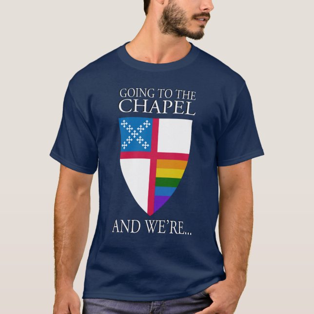 Camiseta Ir à capela LGBTQ (Frente)