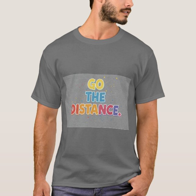 Camiseta Ir à distância (Frente)