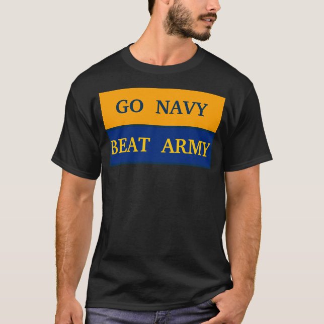 CAMISETA IR AO EXÉRCITO MARINHO BEAT (Frente)