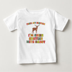 Camiseta Ir caçar com pai