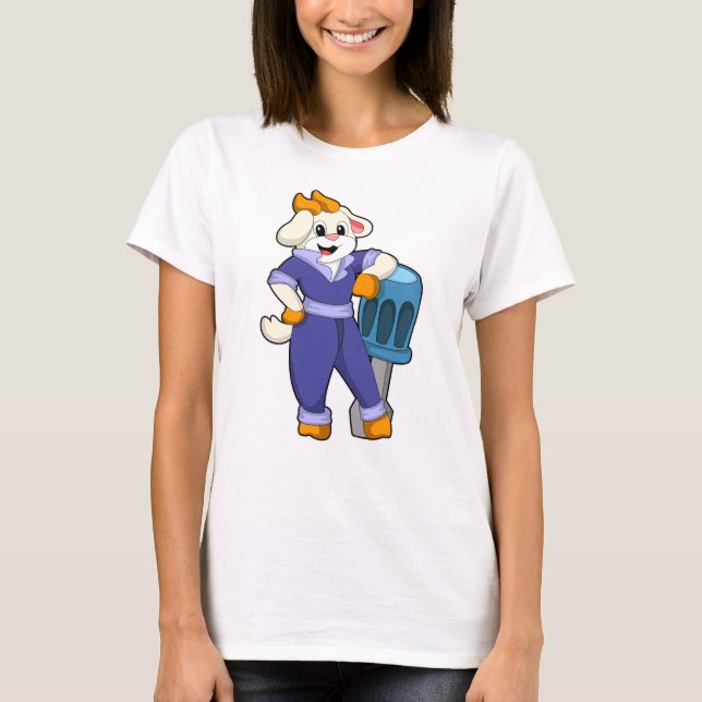 Camiseta Ir como mecânico com chave de fenda (Frente)