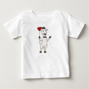Camiseta Ir como o Groom com o Balão do Coração