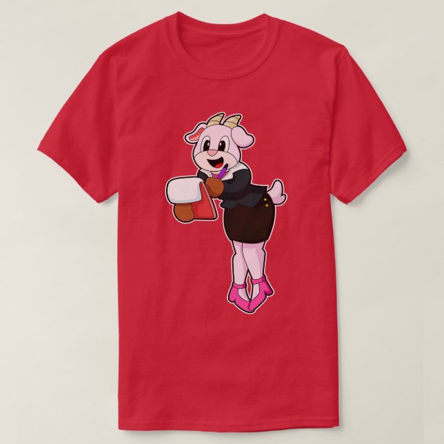 Camiseta Ir como Secretário com Altos Saltos (Frente do Design)
