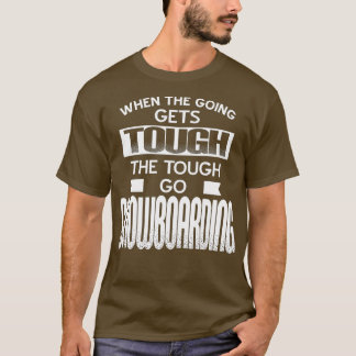 Camiseta Ir fazer snowboard