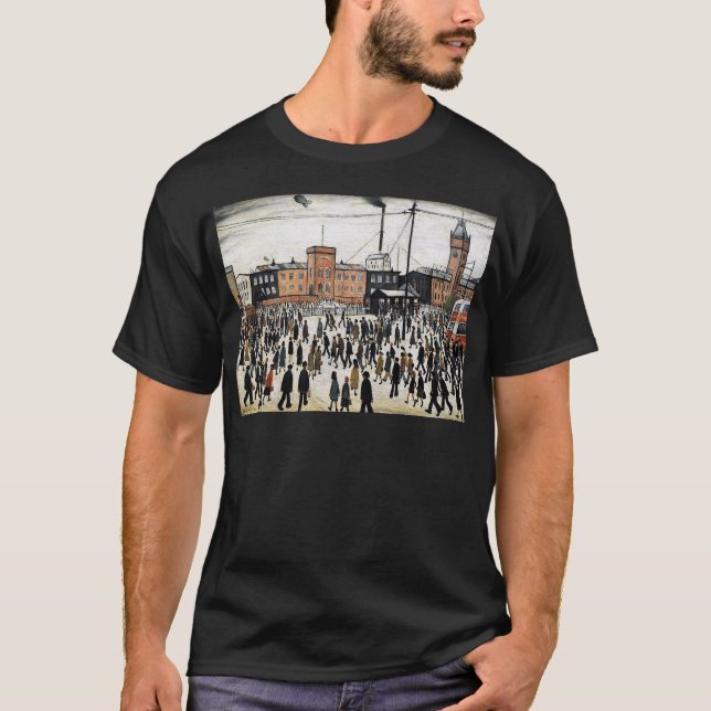 Camiseta ir lowry ao design de trabalho (Frente)