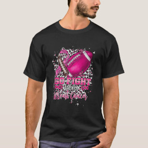 Camiseta Ir lutar contra a conscientização do Cancer da mam