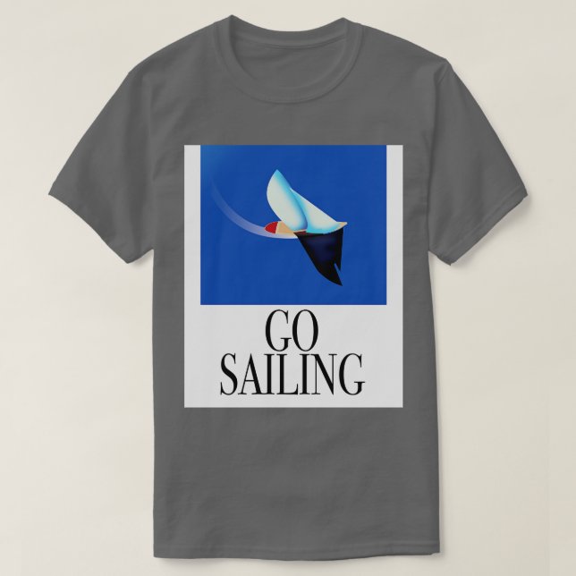Camiseta Ir Navegar (Frente do Design)
