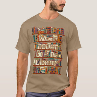 Camiseta Ir para a Biblioteca