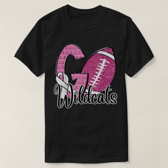 Camiseta Ir para a Escola de Esporte Fan Spirit Cancer (Frente do Design)