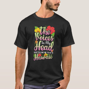 Camiseta Ir para Havaí Férias Cotação Ilha Havaiana