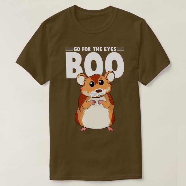 Camiseta Ir Para O Boo-Hamster Guiné, Presente Para As Mulh (Frente do Design)