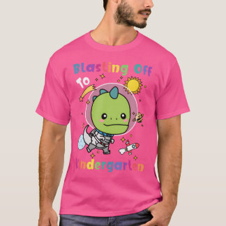 Camiseta Ir Para O Jardim De Infância De Volta Ao Espaço Da