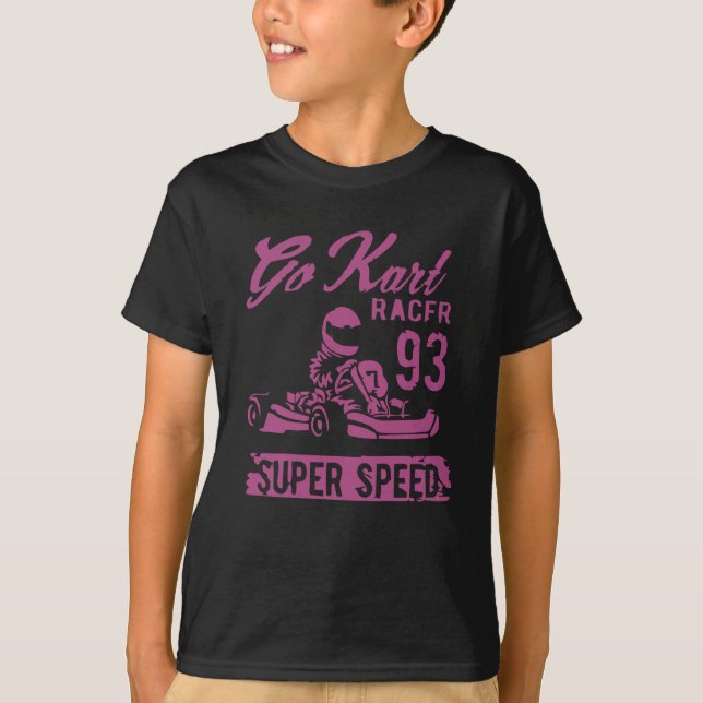 Camiseta Ir para o Kart (Frente)