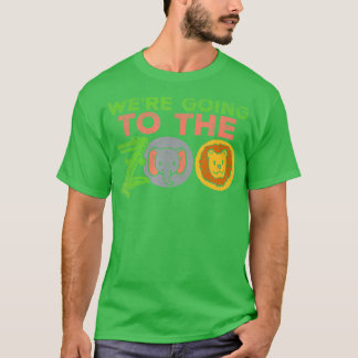 Camiseta Ir Para O Zoo Trip Safari Visitar Adventure Wildl