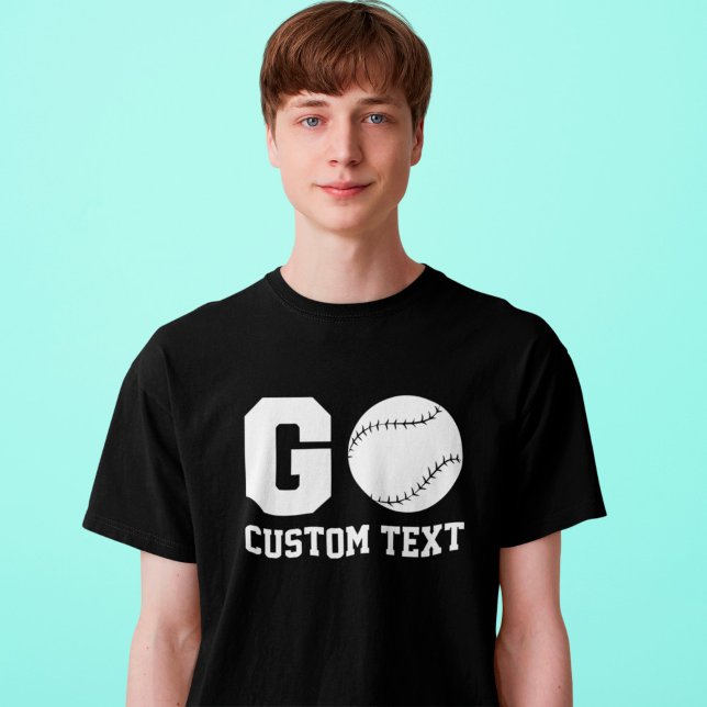 Camiseta Ir Personalizado do Jogador de Baseball Favorito (Criador carregado)