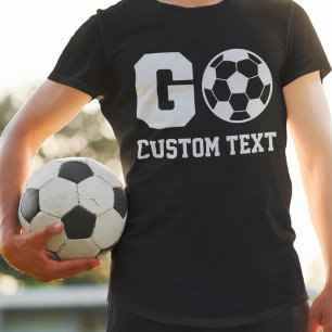 Camiseta Ir Personalizado do Jogador de Futebol Favorito