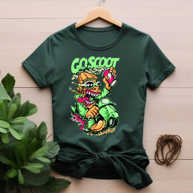 Camiseta Ir Scoot (Criador carregado)