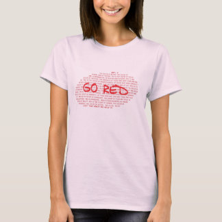 Camiseta IR VERMELHO - Evitar CVD