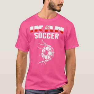 Camiseta Irã: Bola De Futebol No Net Goal Su De Futebol Ira
